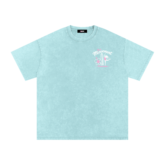 Teen Oversize Beach Theme Tee