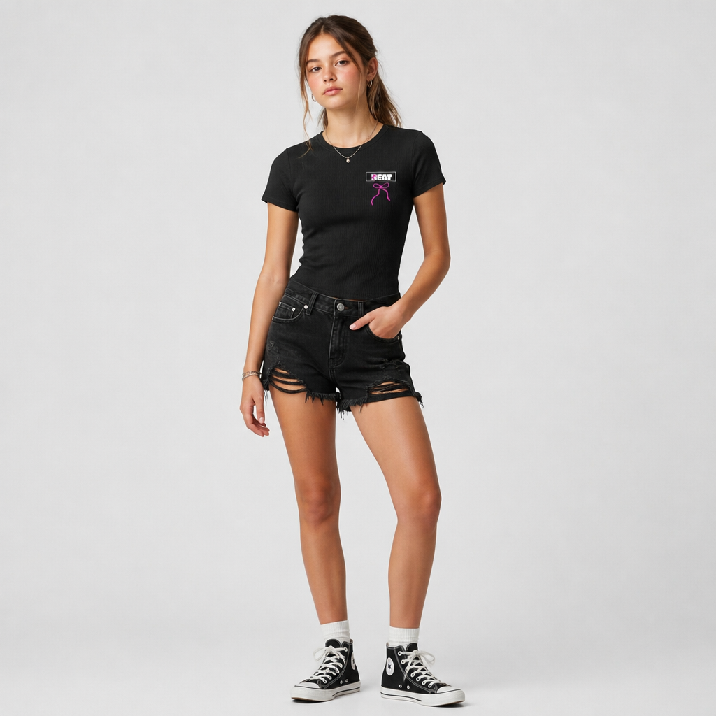 Faded Babydoll Tee
