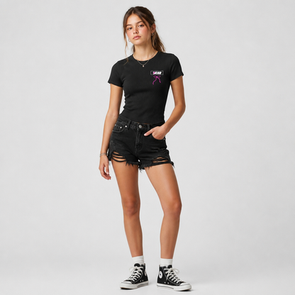 Faded Babydoll Tee