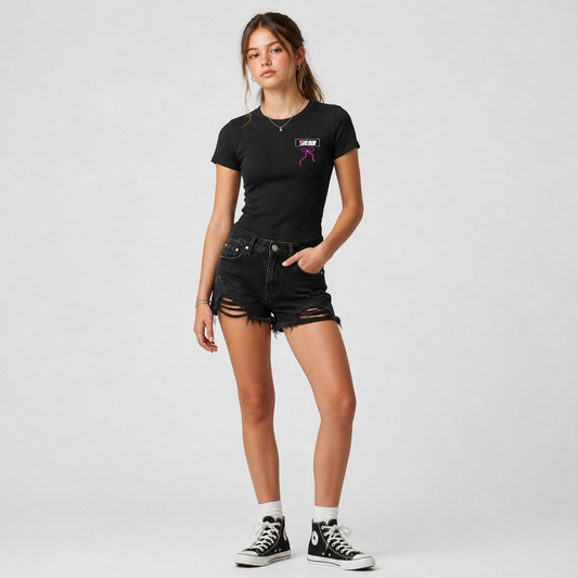 Faded Babydoll Tee