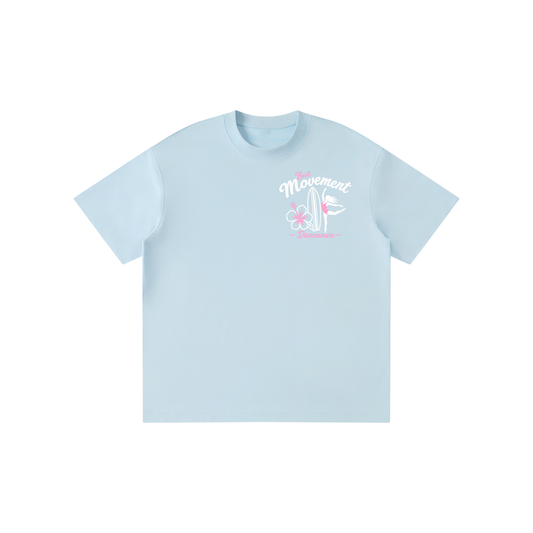 Girls Dance Beach Theme Tee Shirt